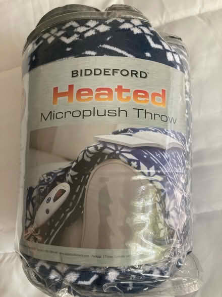 Photo of free Heated Microplush Blanket (Highland Ave, RWC) #1