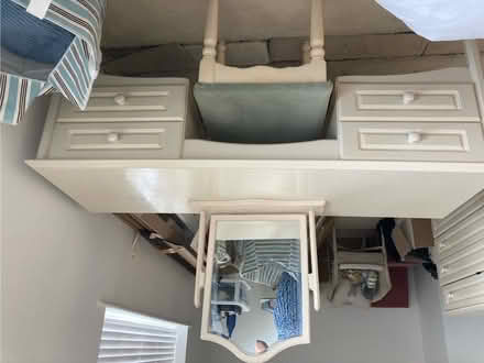 Photo of free Dressing table, mirror and stool. (Seaside BN23) #1