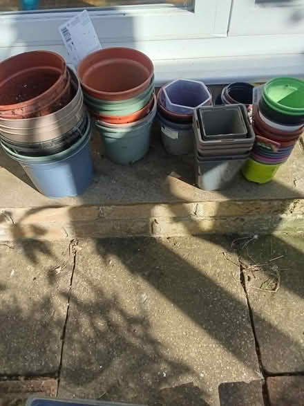 Photo of free Plastic plant pots (N17 turnpike lane) #1
