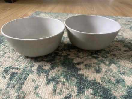 Photo of free 2 grey ikea bowls (North shields NE30) #1