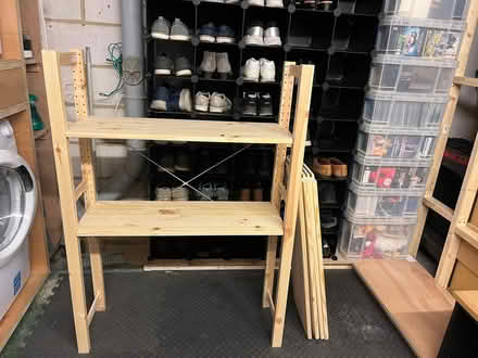 Photo of free IKEA Ivar wooden shelving (Dane Mead RG24) #1
