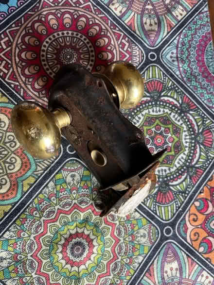 Photo of free Brass door knob handle (Epsom KT17) #1