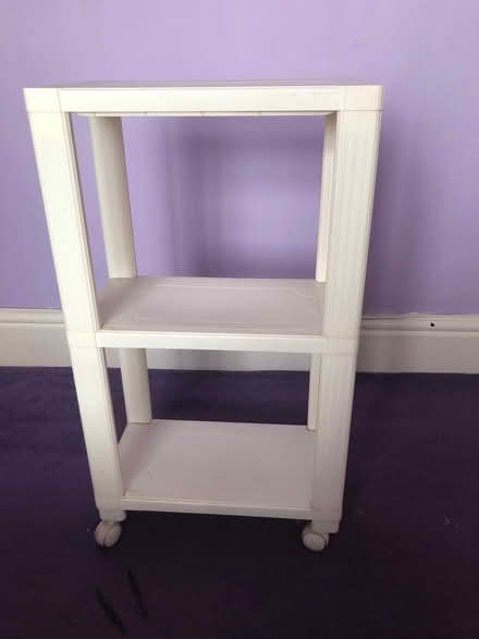 Photo of free Plastic shelving unit (L9) #1