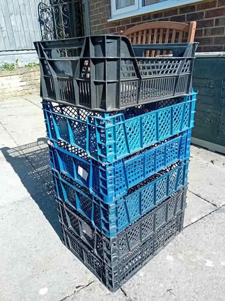 Photo of free Stackable trays x 6 (Hatfield Peverel CM3) #1