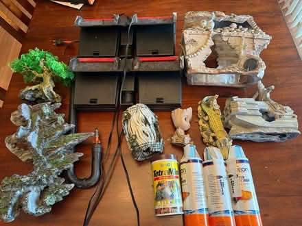 Photo of free Fish tank decorations etc (Near white marsh mall) #2