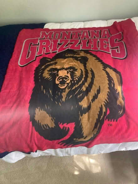 Photo of free Montana Grizzlies blanket (Highland Ave, RWC) #1