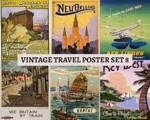 Photo of Vintage Travel Poster Calendars (Probus) #3