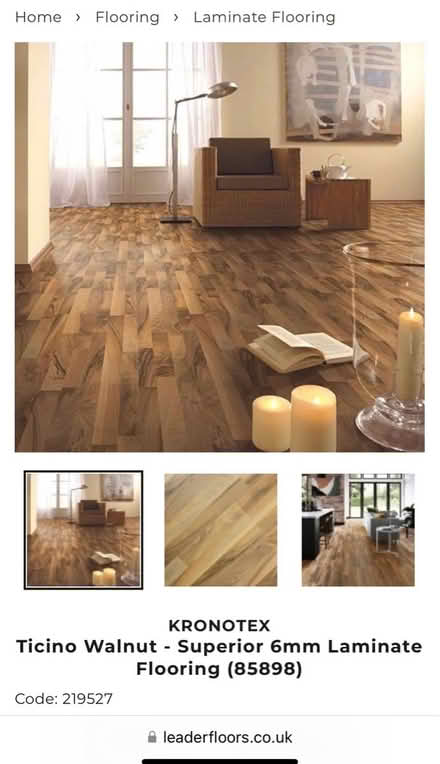 Photo of free Approx 5-6m squared laminate (Upton CH2) #1