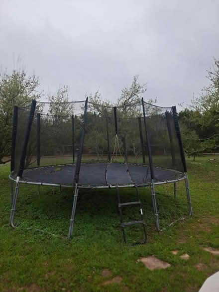 Photo of free 14th trampoline frame and net (southwest austin) #2