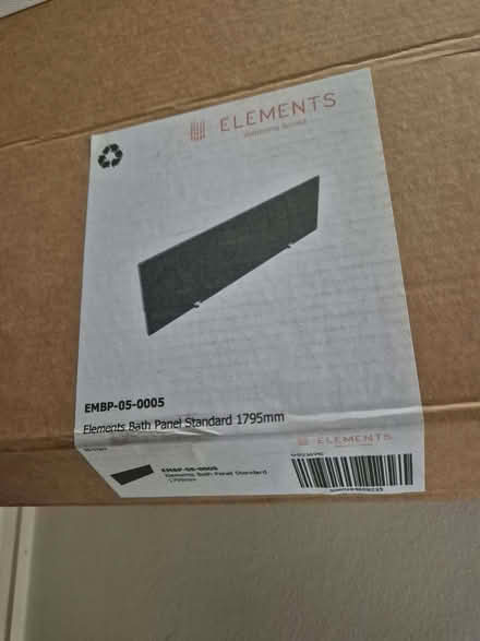 Photo of free bath panel for tiling (Romford RM1) #1