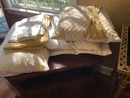 Photo of free Bed pillows blanket, bedspreads (Chevy Chase DC) #2