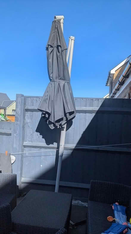 Photo of free Patio Set including the Parasol (DA11) #2
