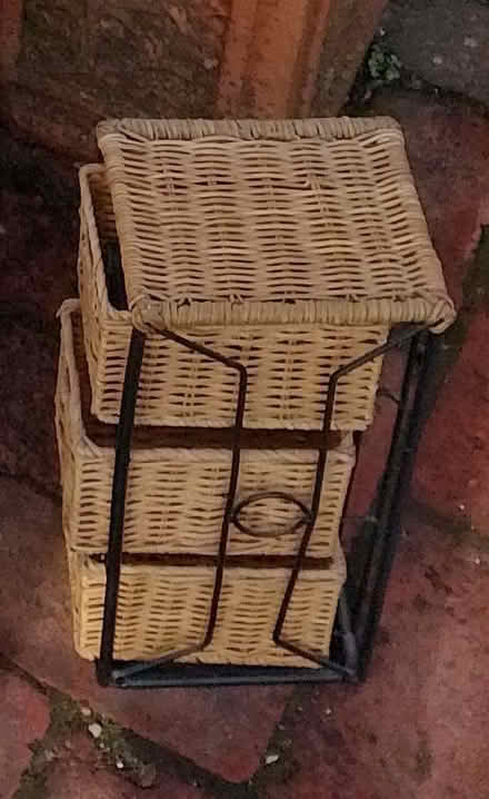 Photo of free Wicker and Metal stands (GU10) #2