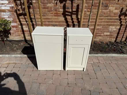 Photo of free Toilet boxing and matching cupboard (Glenleigh Park TN39) #1