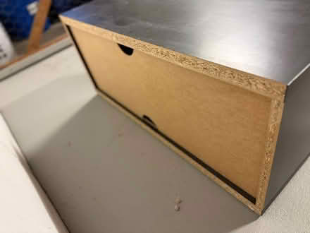 Photo of free TV stand, black (East Arlington) #2