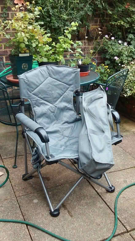 Photo of free Garden folding chair (Billericay CM11) #3