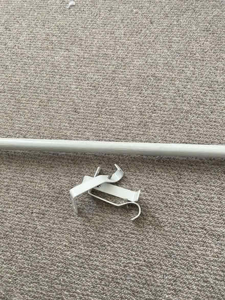 Photo of free White curtain pole (Abingdon OX14) #2