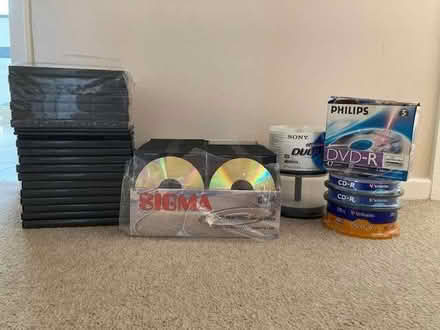 Photo of free Blank CDs, DVDs and cases (Holmes Chapel CW4) #1