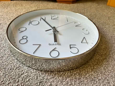 Photo of free Battery powered quartz wall clock (Kelvedon Hatch CM15) #2