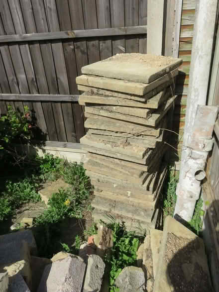 Photo of free concrete patio slabs (Cam GL11) #2