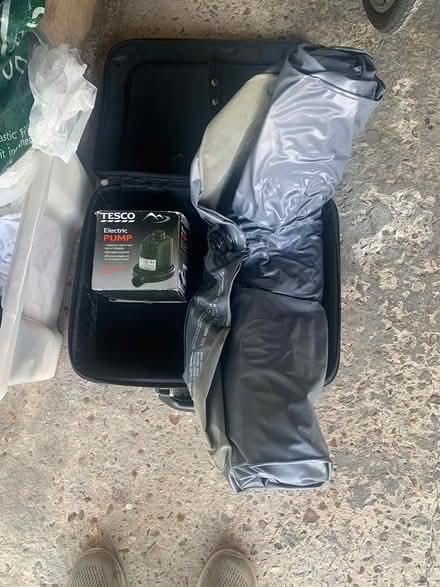 Photo of free Air mattress plus pump (CB1) #2