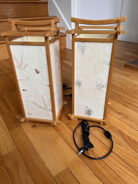 Photo of free Japanese paper lamps (Porter Square, Cambridge) #1
