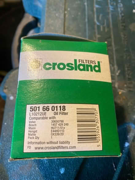 Photo of free Oil filter Peugeot Citroen 1.4, 1.6 (Nottingham NG5) #1