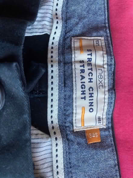 Photo of free Next brand, button fly chinos (Madeley TF7) #2
