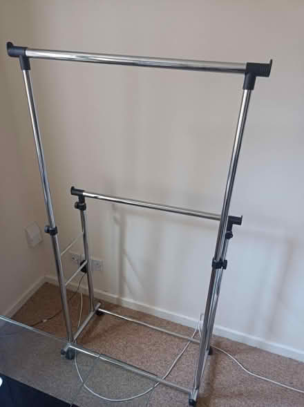 Photo of free Height adjustable clothes rail (CB4) #1