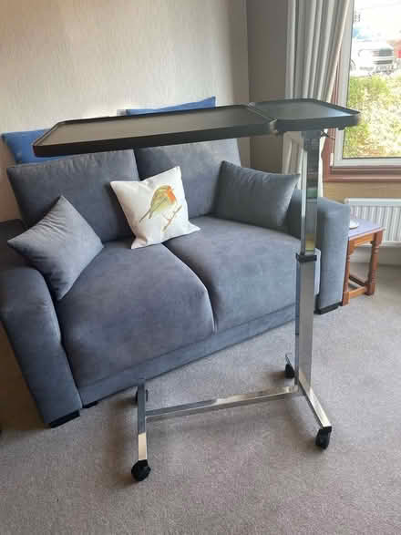 Photo of free Adjustable Height Overbed Table (Loughton IG10) #1