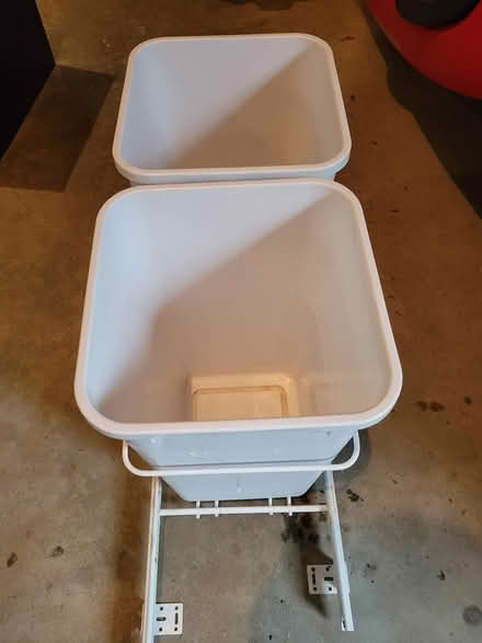 Photo of free Double bin cabinet insert (New Fairfield Connecticut) #2