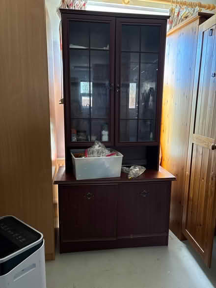 Photo of free Glass cabinet antique style (cambridge) #1