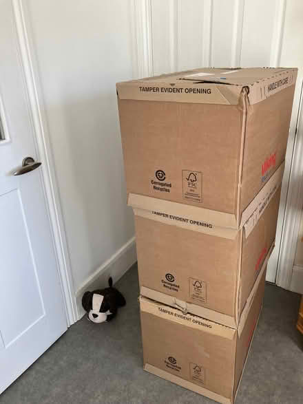 Photo of free Empty cardboard boxes (Kings Hill ME19) #2