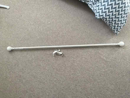 Photo of free White curtain pole (Abingdon OX14) #1