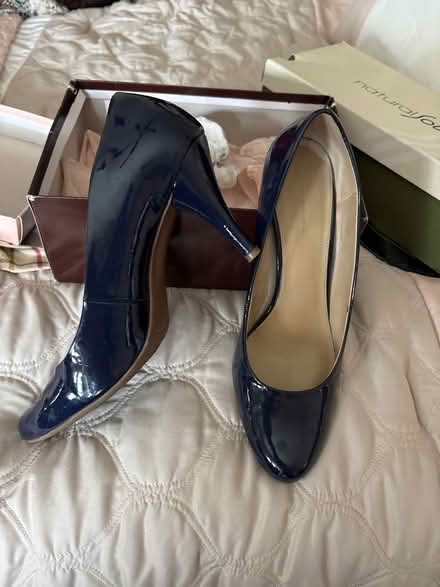 Photo of free Navy blue size 10 women’s heels (Aberdeen) #1