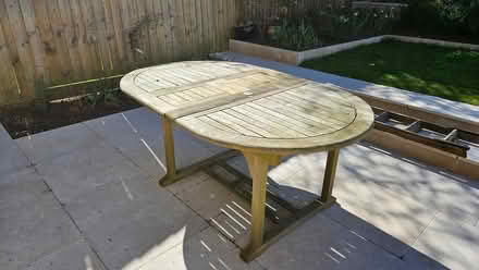 Photo of free Garden table (Larkhall, Bath) #3