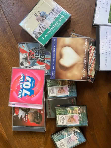 Photo of free Box of CDs and tapes (Carlton Hill BN2) #2