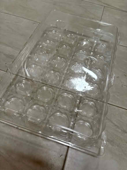Photo of free 24 cupcake plastic carrying tray (94087) #1