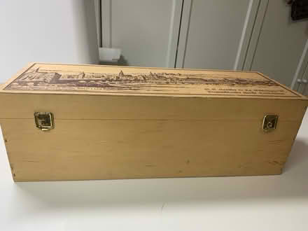 Photo of free Wooden wine gift box (Chiswick) #3