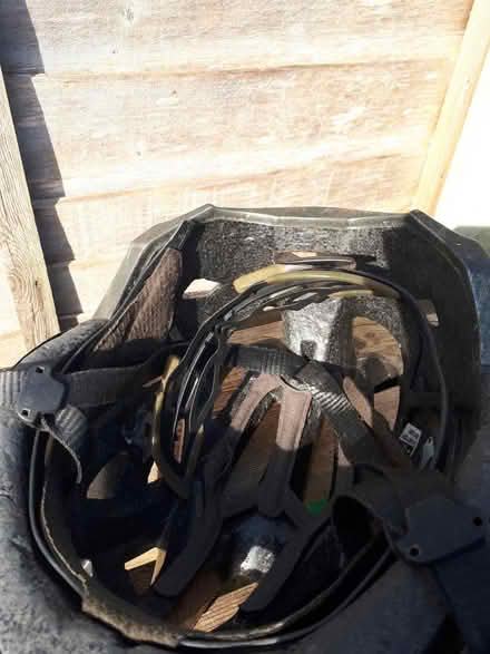 Photo of free Broken bicycle helmet (NR2) #2