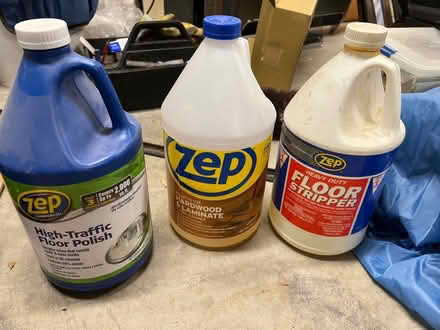 Photo of free 1/2gal floor products (Near Unser and southern) #1