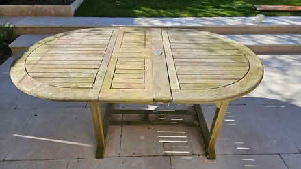Photo of free Garden table (Larkhall, Bath) #2