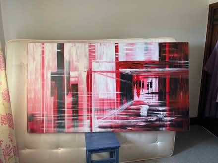 Photo of free Large canvas painting ME15 (Maidstone ME15) #2