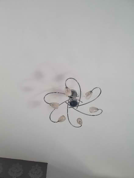 Photo of free Ceiling light fitting with 6 glass shades (Kendal LA9) #1