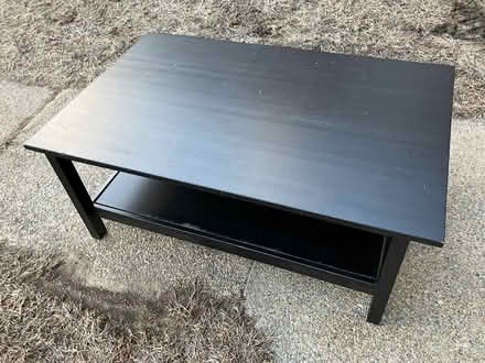 Photo of free Coffee table, black (East Arlington) #1