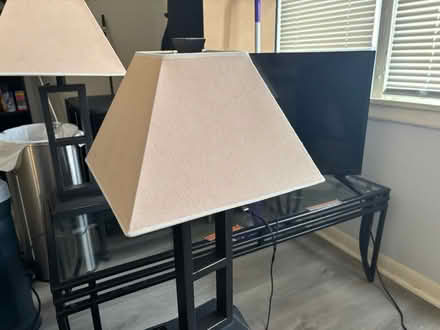 Photo of free Living room lamps, coffee table (I-290 & 17th Ave) #1
