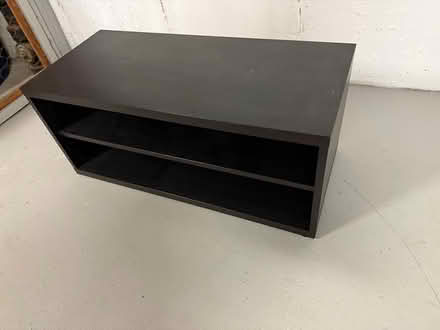 Photo of free TV stand, black (East Arlington) #3