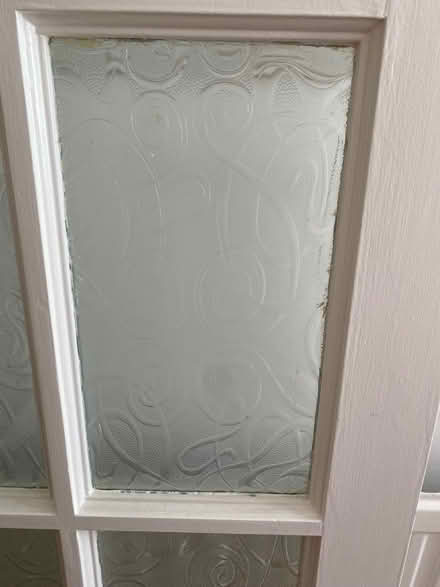 Photo of free White wooden door with glass panels (Fulham Palace Rd SW6) #3