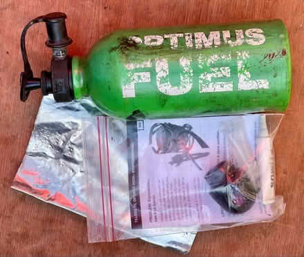 Photo of free Optimus camping stove fuel bottle+ (Glastonbury centre BA6) #1