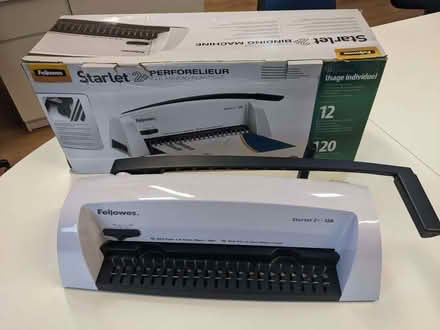 Photo of free Binding machine with acetate covers and binding combs (Woodmancote GL11) #1